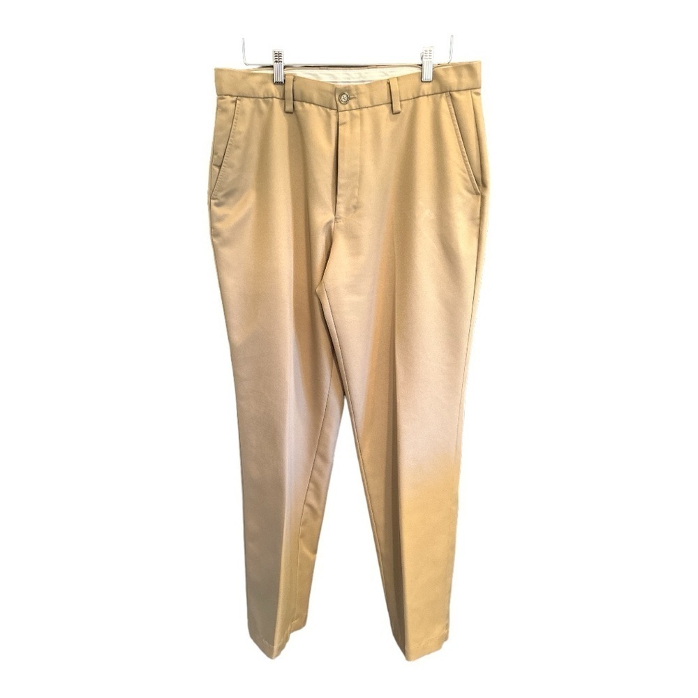 Greg Norman For Tasso Ella 34x32 Khaki Performance Golf Pant